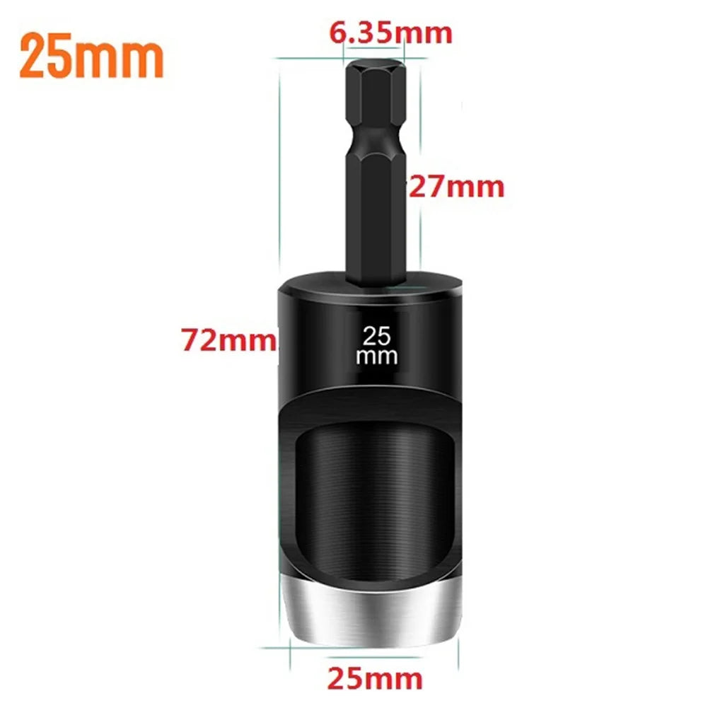 1/5pcs Leather Craft Hollow Hole Punches Hex Shank Adapter Hollow