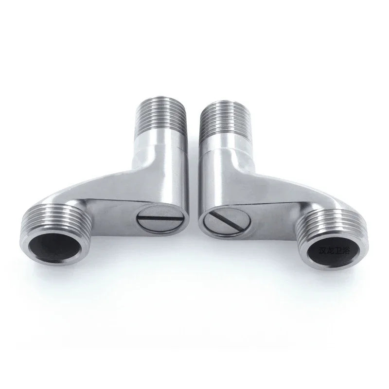 Width Adjustable Angle Valve Replacement Shower Faucet Adapter Part...
