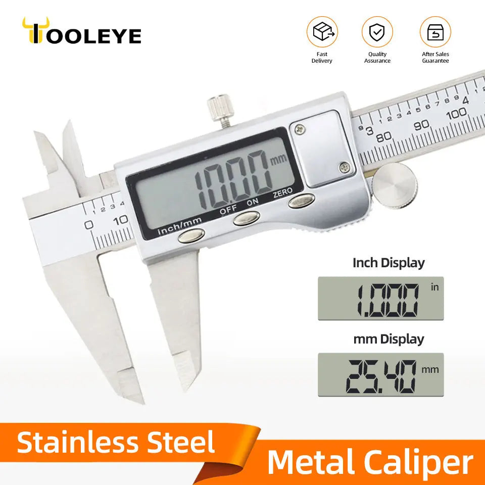 Digital Vernier Caliper - Box Metal Caliper Set