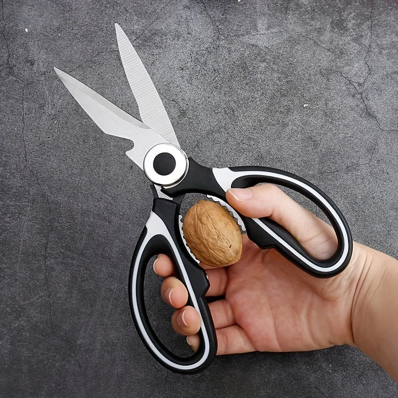 Multifunctional kitchen scissors Household fish cutting meat scissors