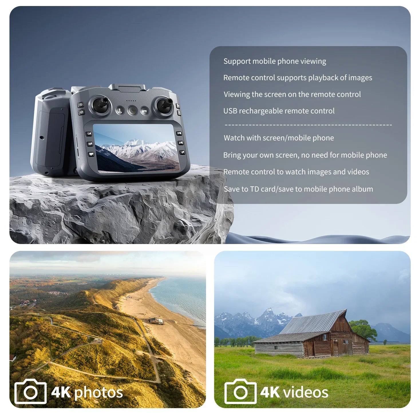 XT606 GPS Drone 8K HD 360° Dual Cameras 5G WiFi FPV Brushless Foldable