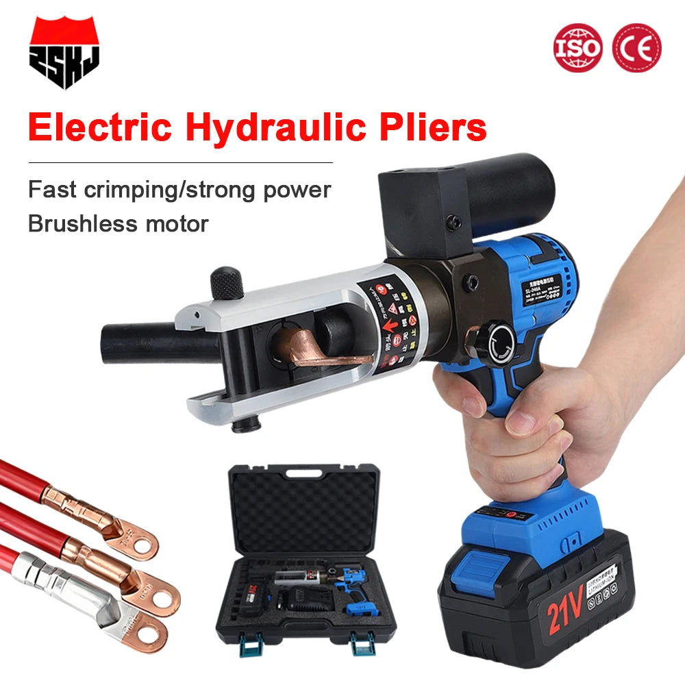 10-240mm Rechargeable Electric Hydraulic Wire Clamp Nippers SL240