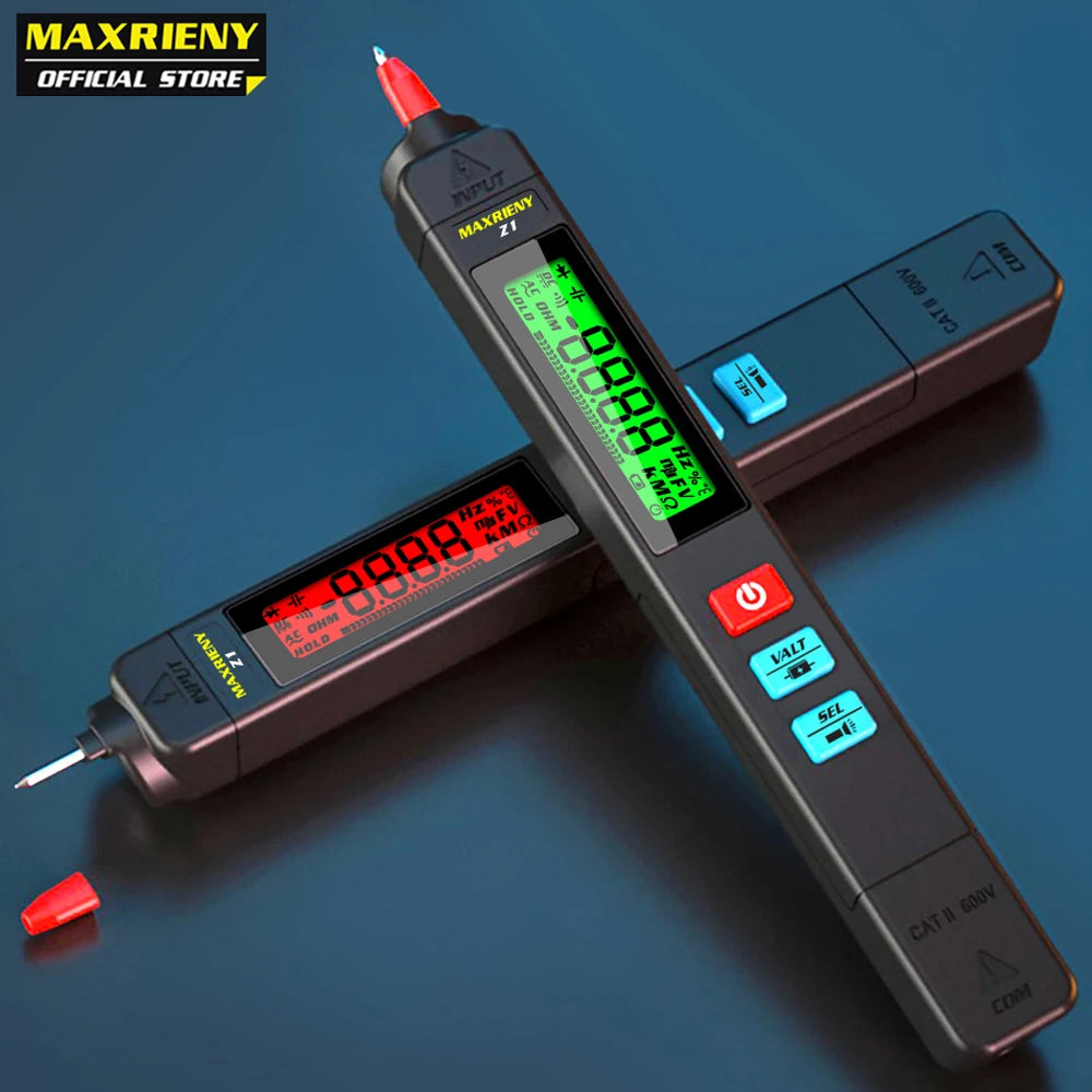Smart Digital Voltage Detector Tester Indicator Electric Pen DC AC