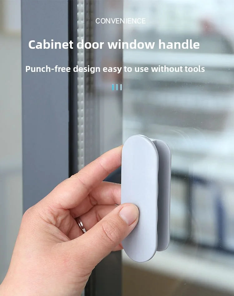 2Pcs New Multipurpose Cabinet Knob Furniture Knobs Plastic Self