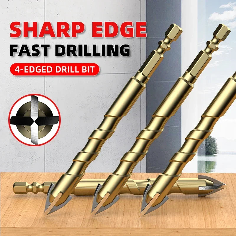 High Hardness Glass Four Edge Drilling 6mm Overlord Drill Tile Bit