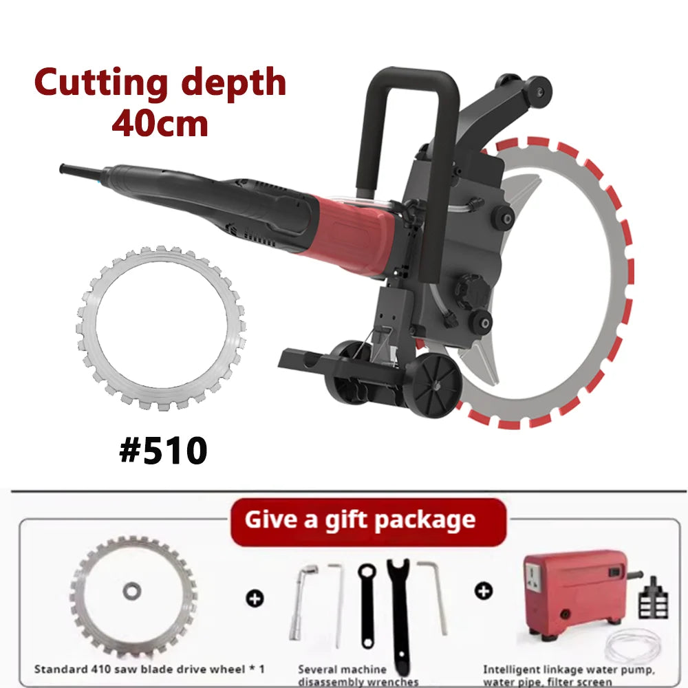Brushless Electric Concrete Wall Ring Saw 220-240V – 30-60mm Depth