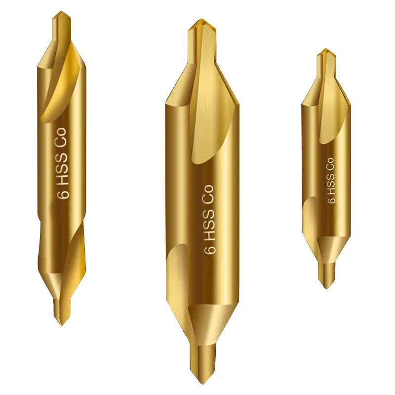 M35 Cobalt Center Drill Bit 60 Degree Countersink Drill Stainless