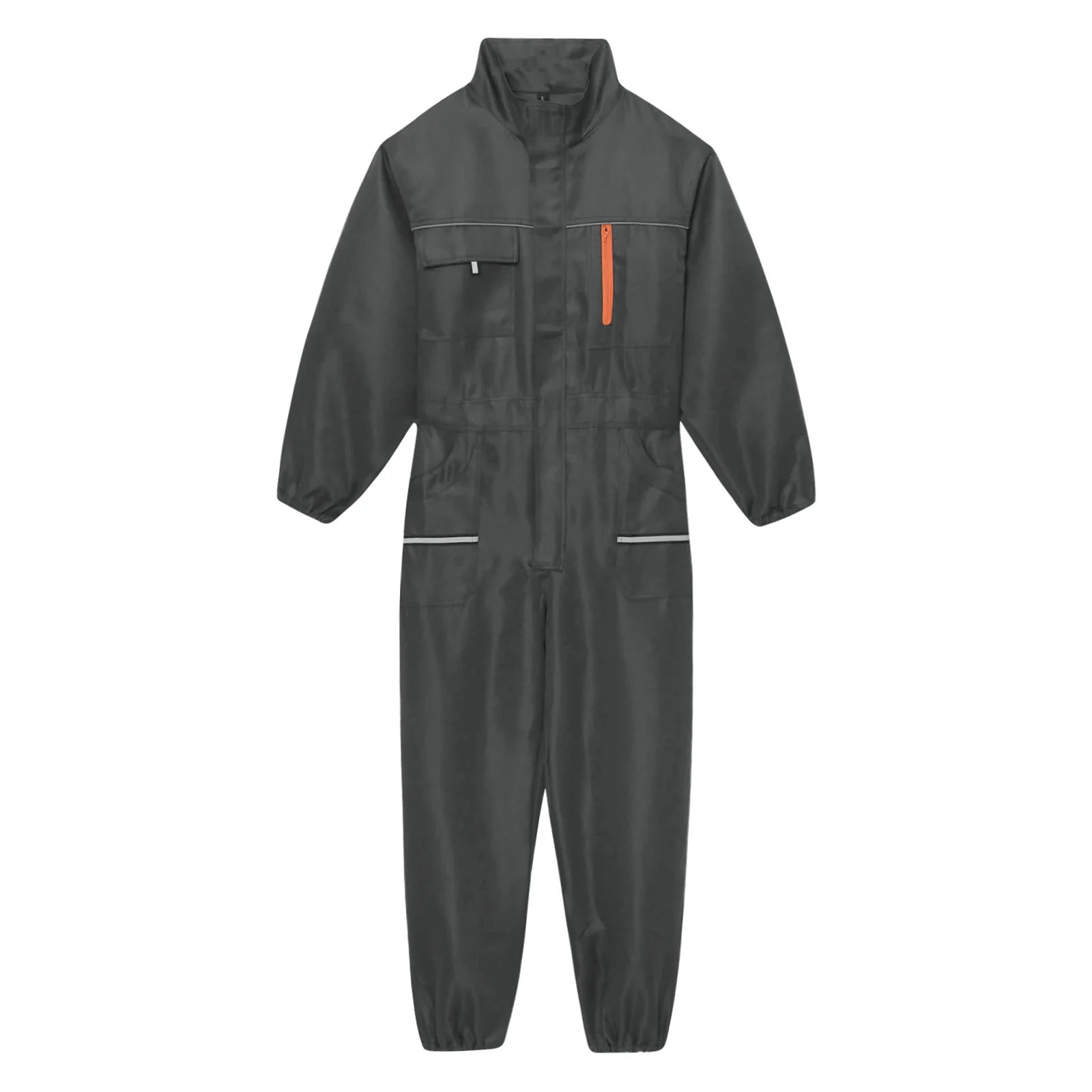 Men Women Resistant Work Coveralls Long Sleeve Multi-pockets Jumpsuit
