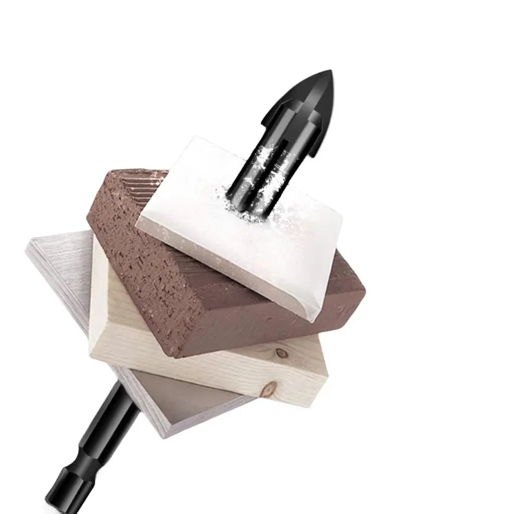 Cross Hex Tile Bits Glass Ceramic Concrete Hole Opener Alloy Triangle