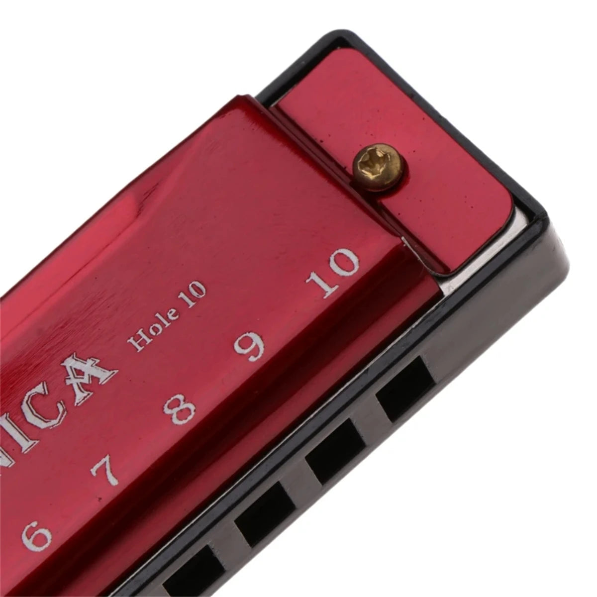 Harmonica Key of C 10 Hole Diatonic Harmonica C with Case for