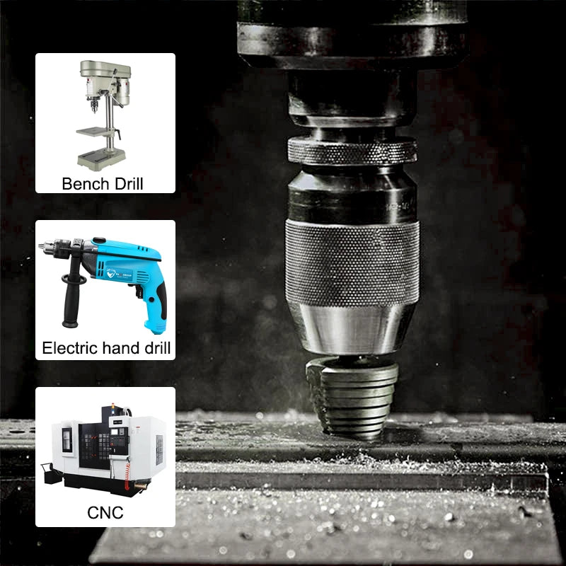 XCAN 1/3Pcs HSS Step Drill Bit 4-12mm 4-20mm 4-32mm High Speed Steel