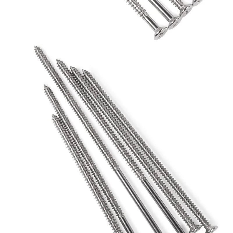 304 Stainless Steel Extended Flat Head Self Tapping Screw