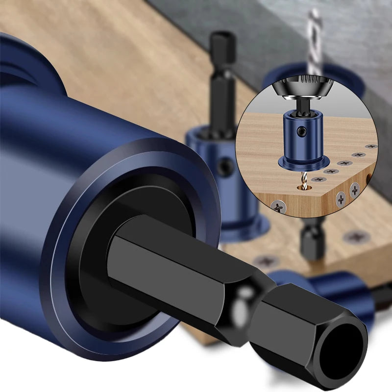 Hexagonal Handle Woodworking Countersunk Drill Bit 2-in-1 Adjustable