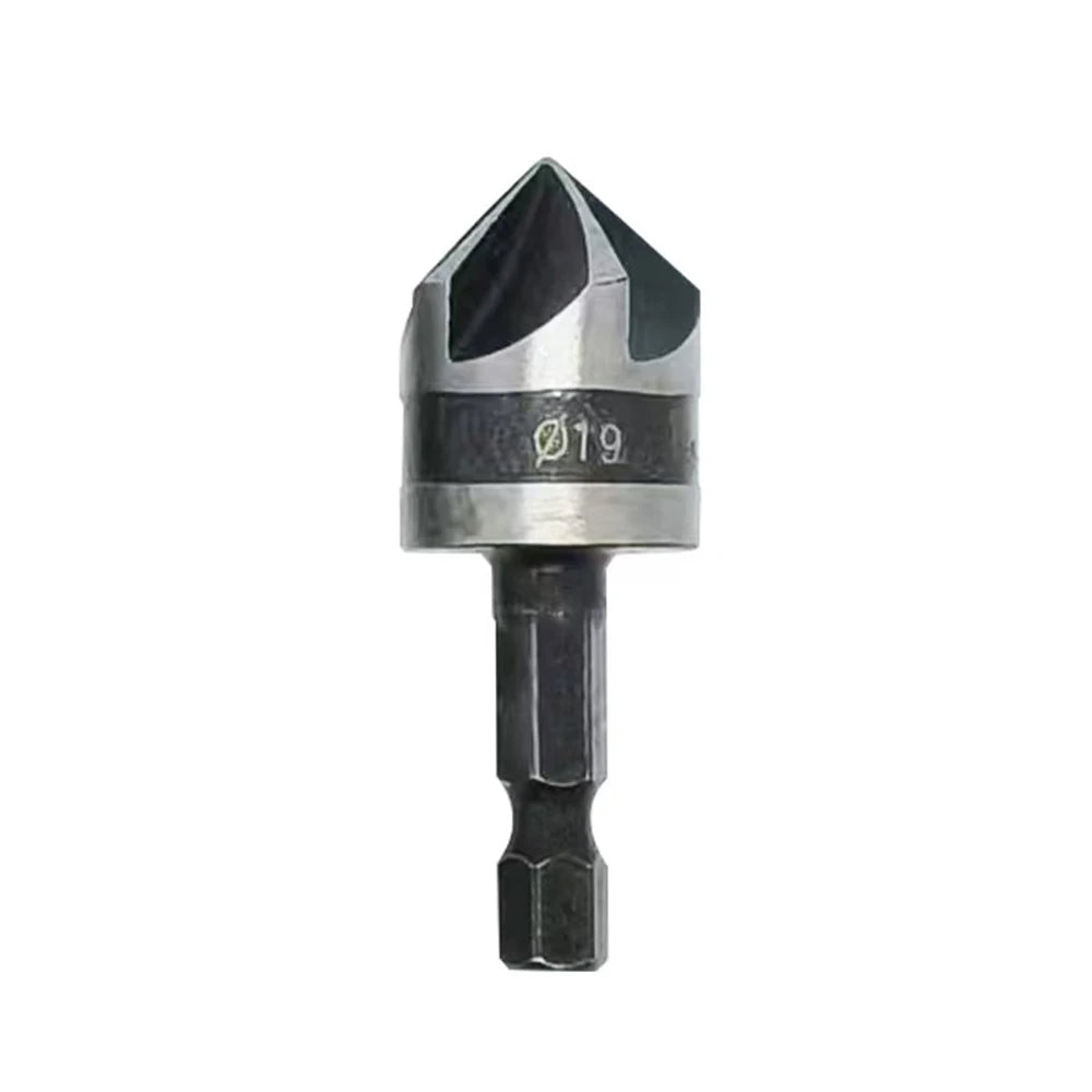 3PCS Hex Countersink Boring 90 Degrees Countersink Drill Bit for