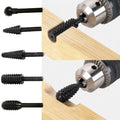 5-Piece 1/4" Shank Woodworking Knife Blade Drill B - View 1