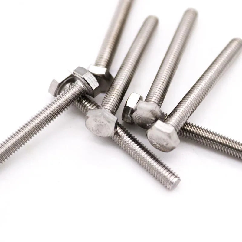 M5 M6 M8 M10 M12 M14 M16 A2-70 304 Stainless Steel DIN933 External