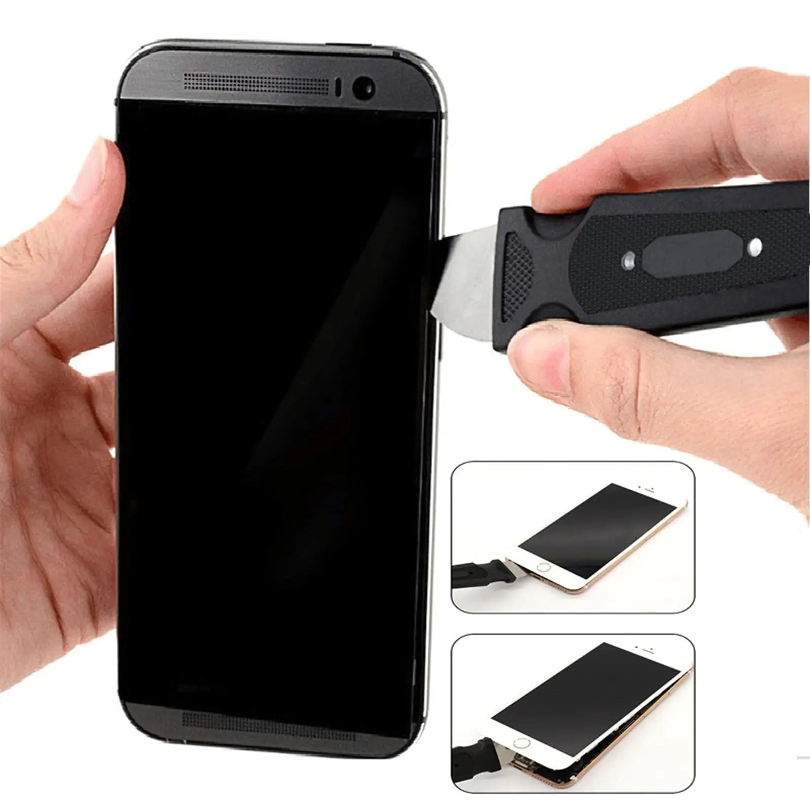 Disassembly Tool With Handle Thin Metal Prying Blade A Professional