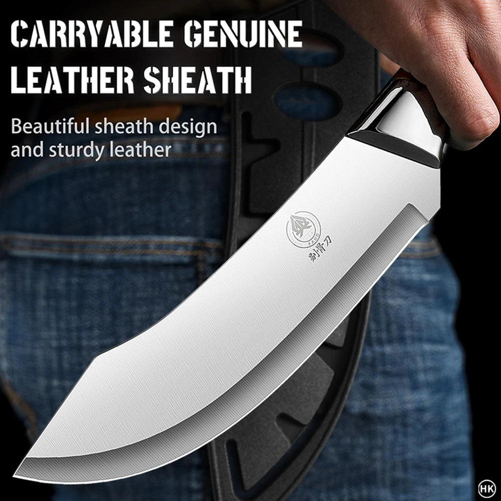 Stainless steel ultra sharp bending fracture knife