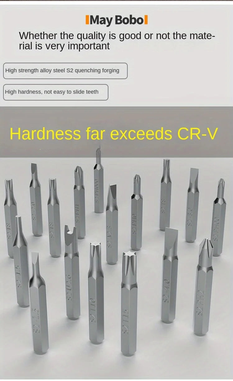Precision Screwdriver Set 25 in 1 Phillips Torx Hexagonal Flat Head