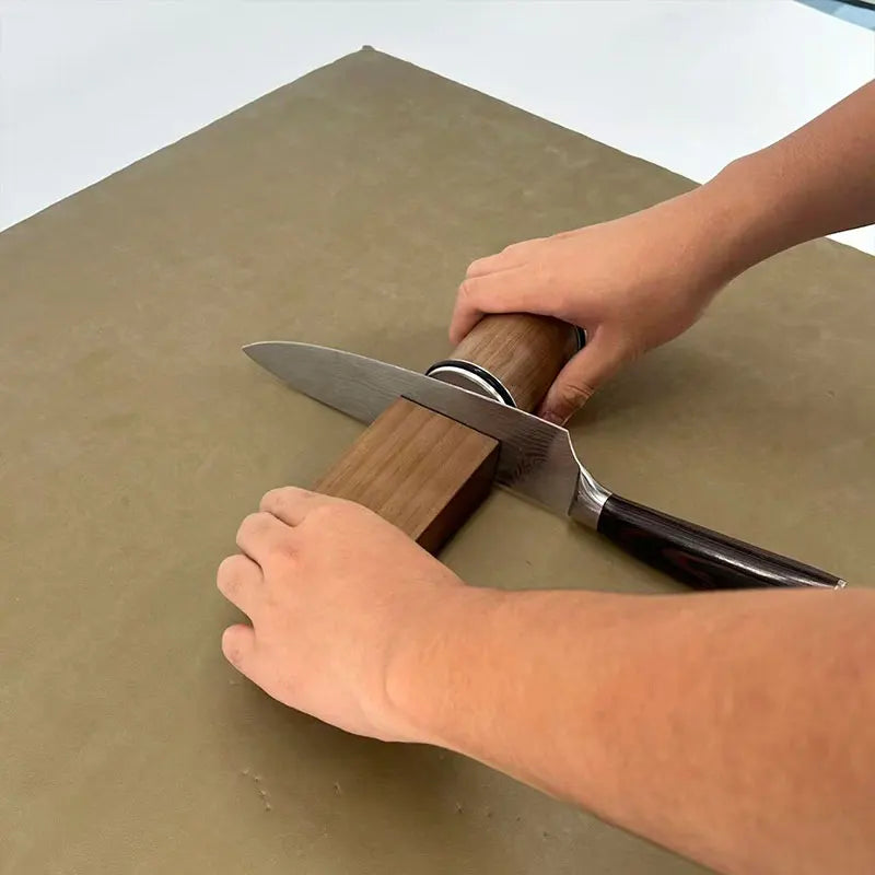 Rolling Knife Sharpener Magnetic Knife Holder Diamond Sharpening