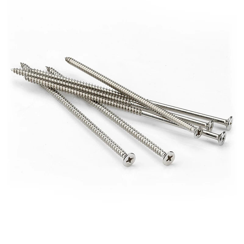 304 Stainless Steel Extended Flat Head Self Tapping Screw
