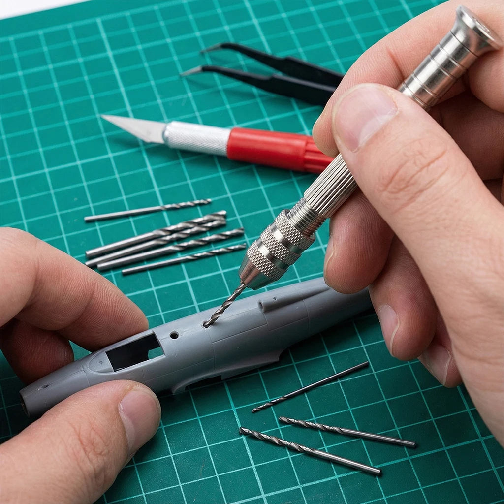 Mini Hand Drill Woodworking Tools Drilling Rotary Tool Manual Twist