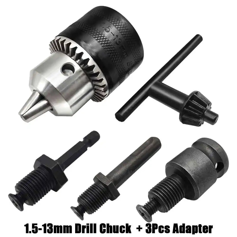 1.5-13mm Drill Chuck,1/2-20UNF Mount Impact Driver Bits Chuck