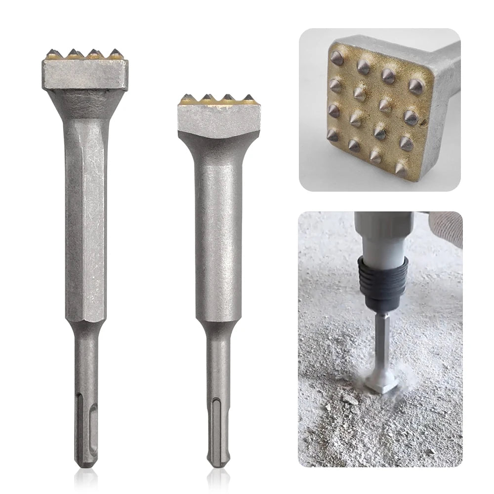 SDS Plus Alloy Chisel Bit ,Multifunctional Breaker Head Surface