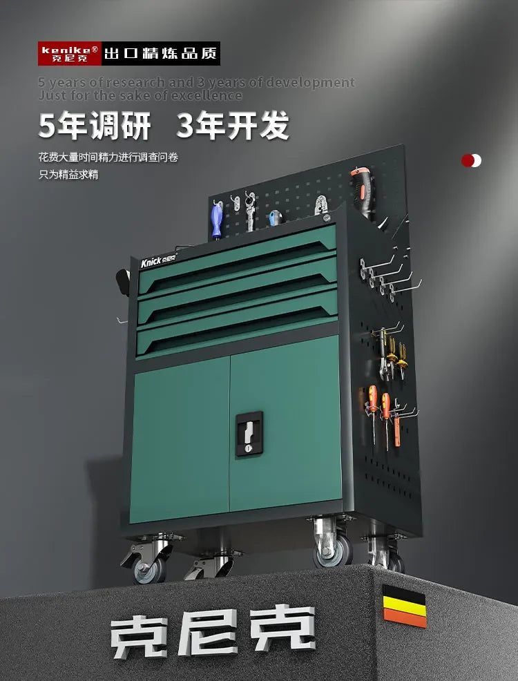 ZML Mobile Tool Cabinet Trolley – Multi-Function Auto Repair Workshop