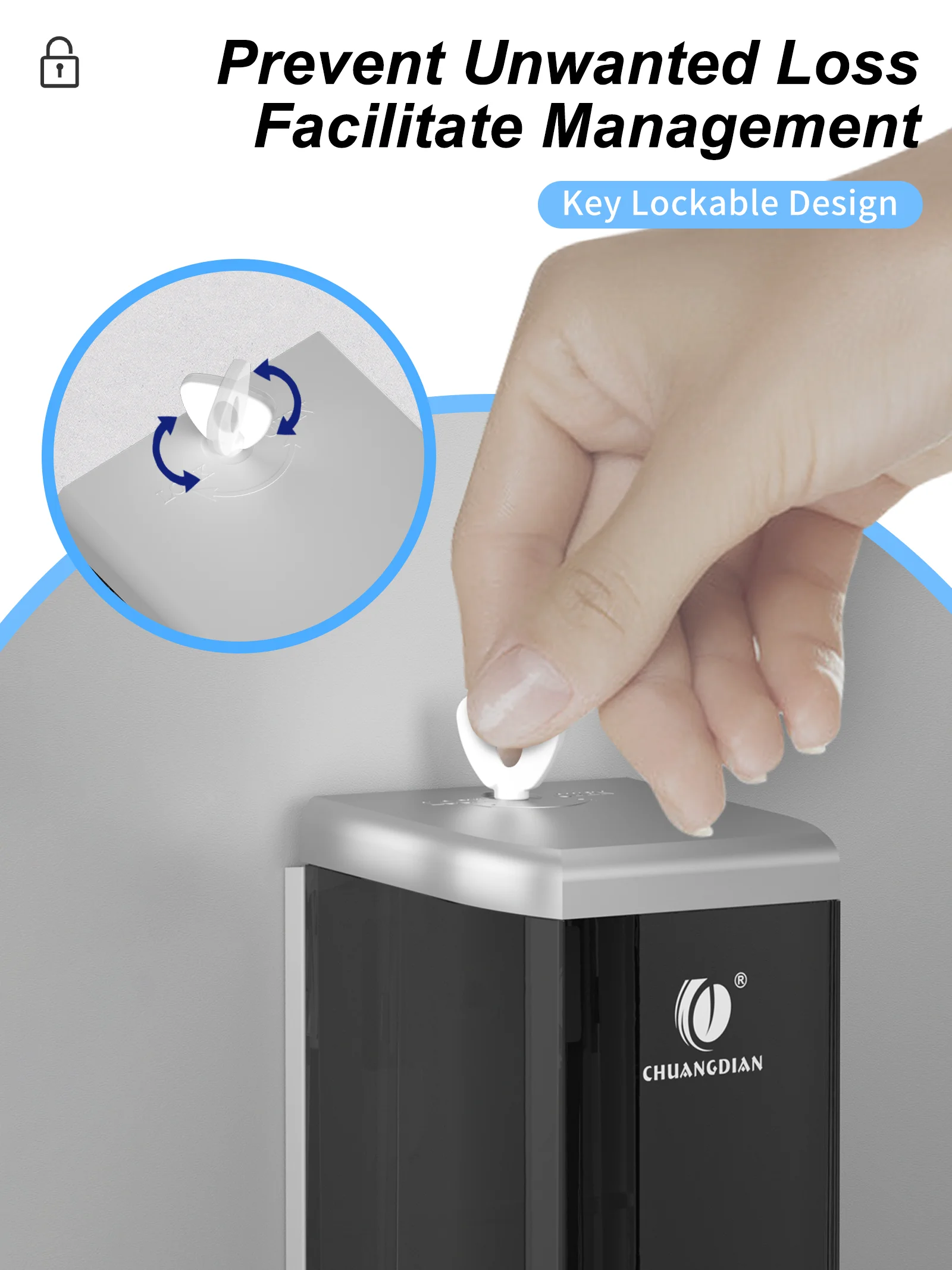Soap Liquid Dispenser 500ML Shampoo Containers Bottle
