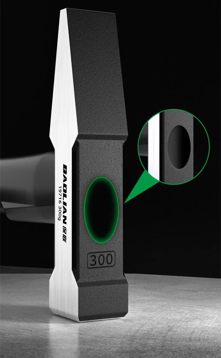 Hardware Tools, Building Decoration, Flat Head Hammer 200g