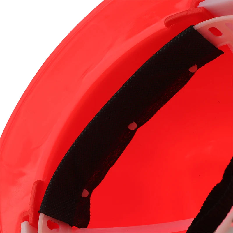 Heavy Duty Full Brim Construction Hard Hat – High Strength Impact Resistant