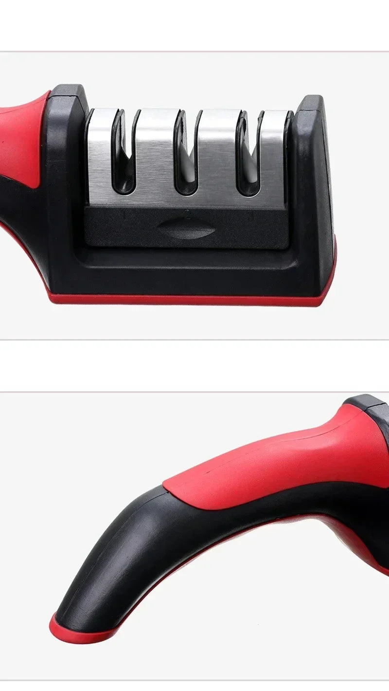 3-Segment Knife Sharpener Knife Sharpeners for Kitchen Knives