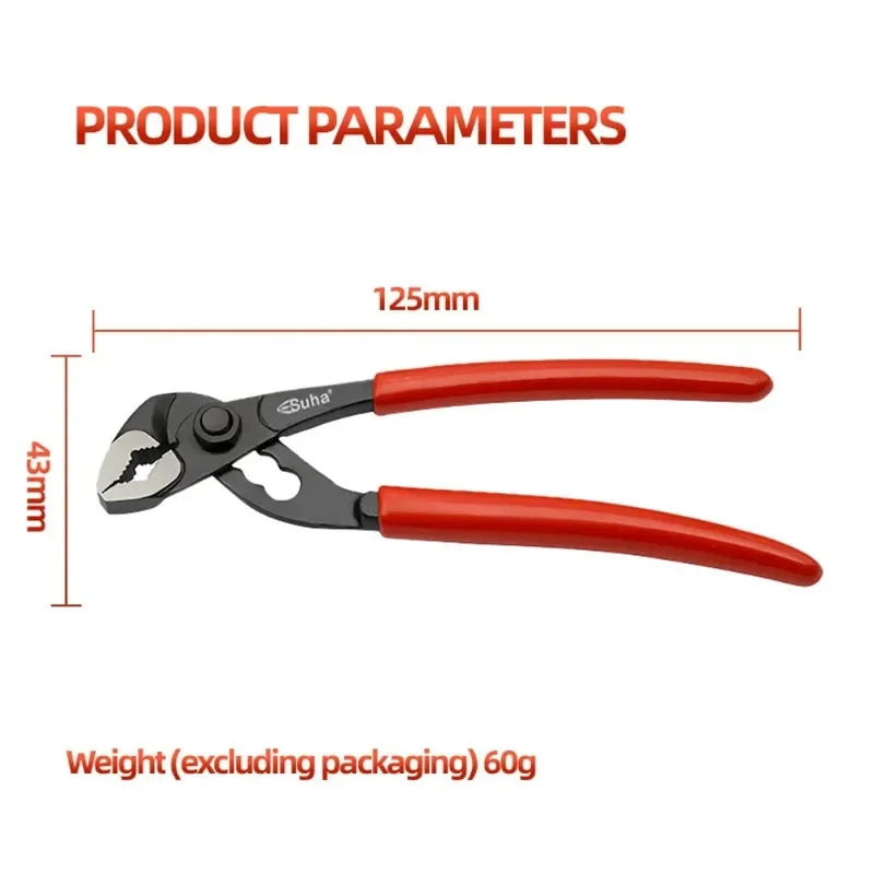 Crescent Wrench Mini Water Pipe Pliers Ultra-thin Shift Wrench
