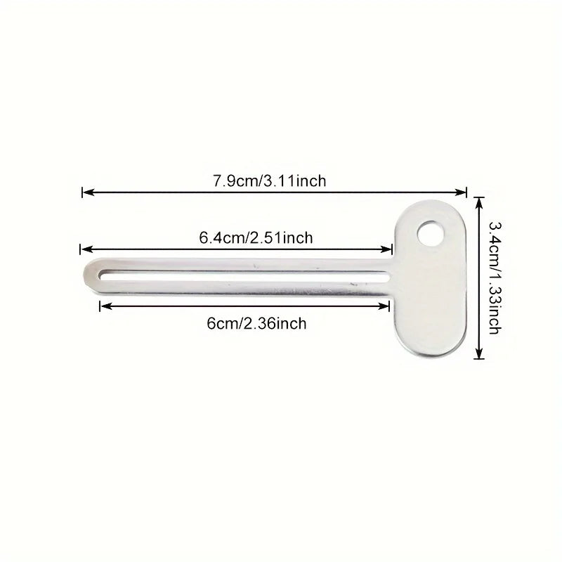Stainless Steel Toothpaste Squeezer Tool Hair Oil Paint Squeezer