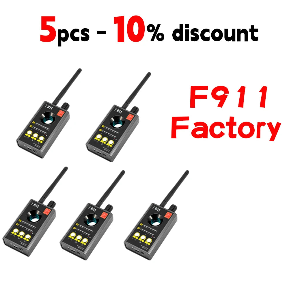 F911 Hidden Camera Detectors , Anti Spy Camera Finder