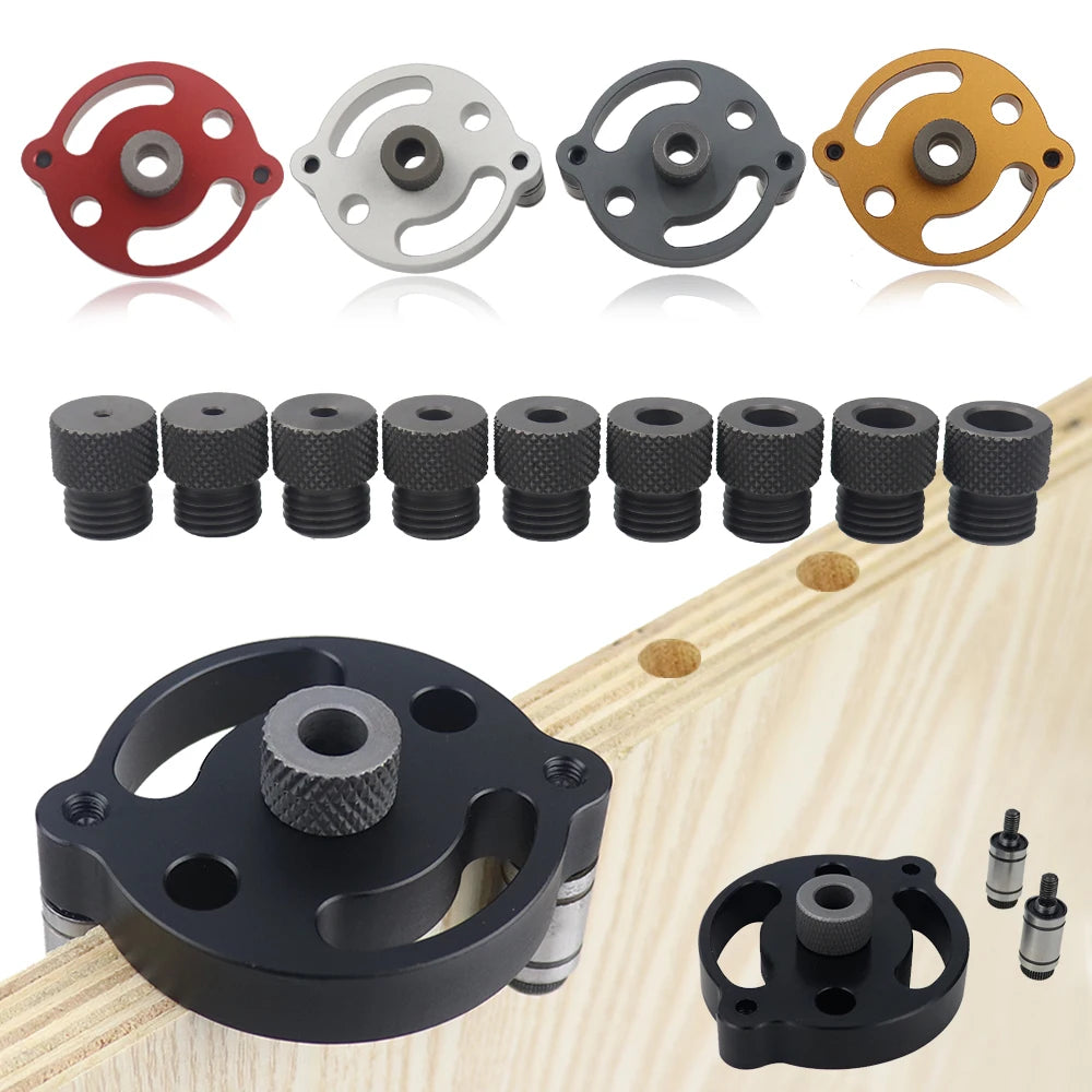 2-10mm Vertical Doweling Jig Self-centering Drill Guide Locator
