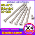 M3 M4 M5 M6 M8Flat Head Sscrew 304 Stainless Steel Cross Countersun...