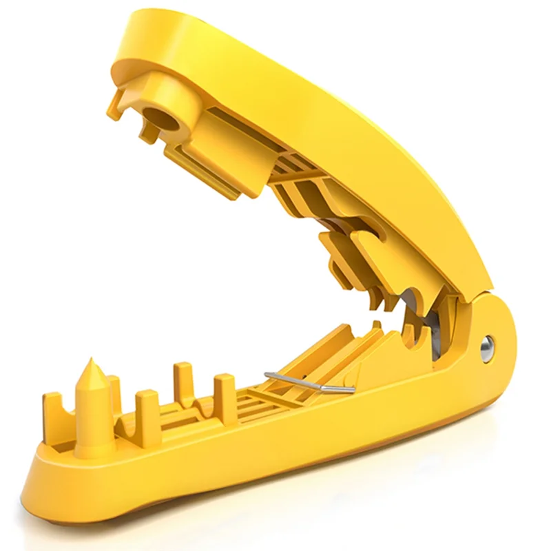 4-in-1 RJ45 Network Cable Tool – Cut, Strip, Untangle & Straighten