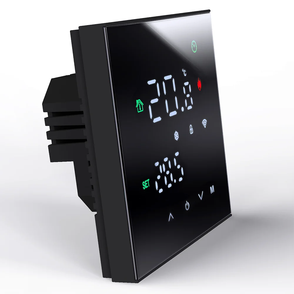 Tuya WiFi Smart Thermostat – LCD Touch Screen for Floor & Gas Heating