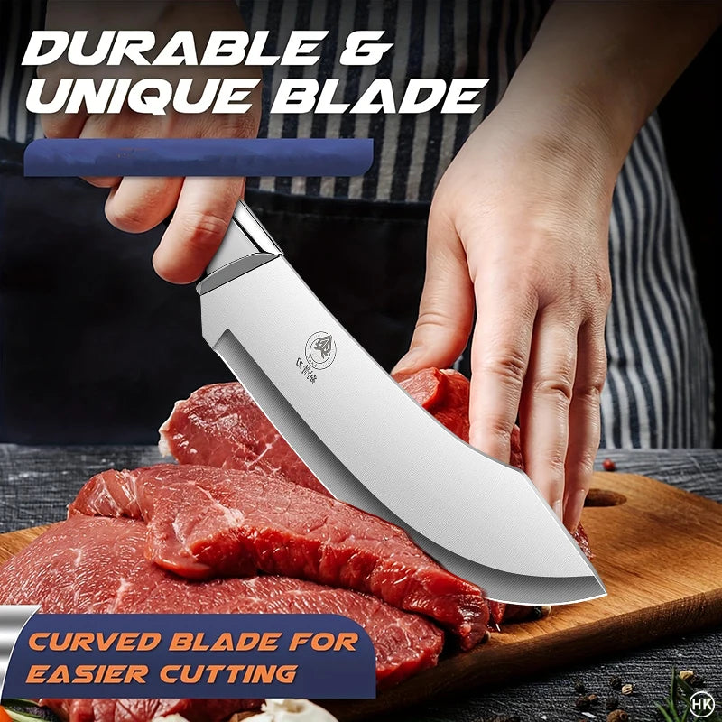 Stainless steel ultra sharp bending fracture knife