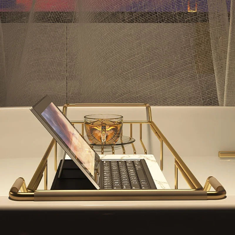 Bathtub shelf retractable multi-function, bathroom bath shelf