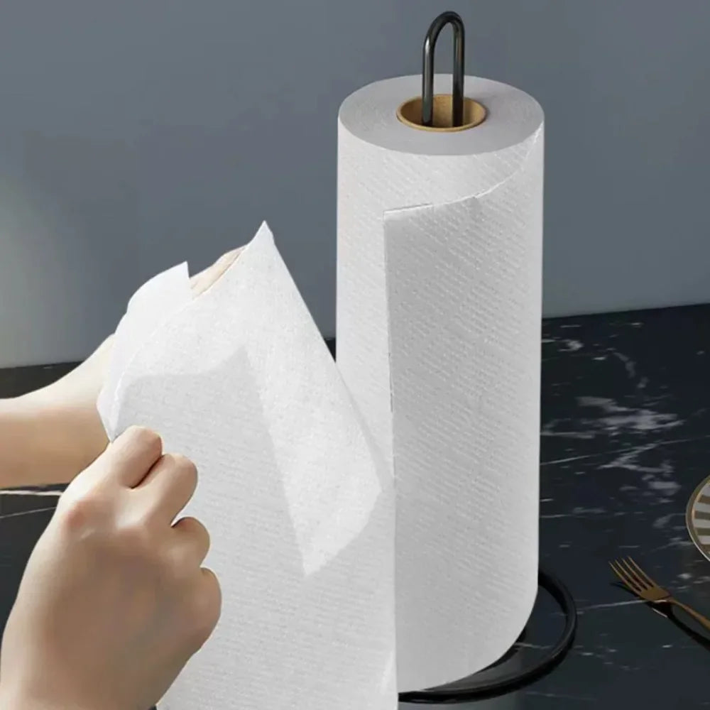 Bathroom accessories Vertical Wrought Iron Tissue Holder Creative