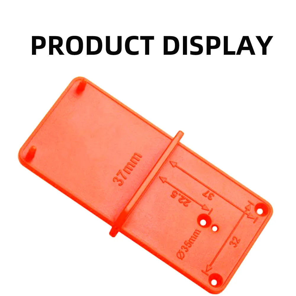 Hinge Hole Drilling Guide Positioning Mark Template 26/35/40mm Hing