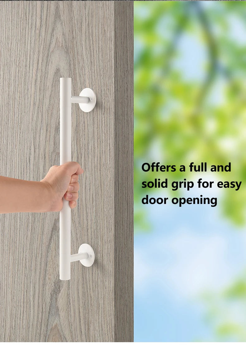 300mm Long Barn Door Handles 400mm Metal Gate Pull Handles Black