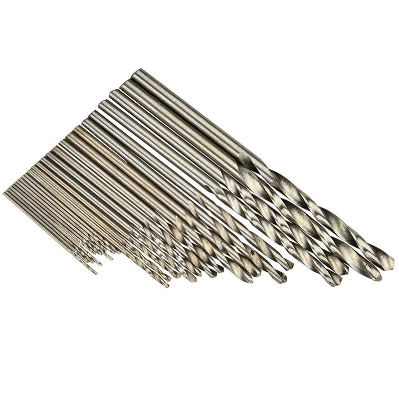 25Pc Hss Micro Drill Bit Set 0.5mm-3mm High Speed Steel Pcb Small