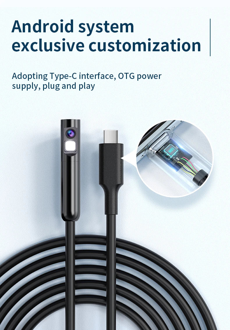 Endoscope Inspection Camera Micro USB/Type-C/IOS Mini Inspection