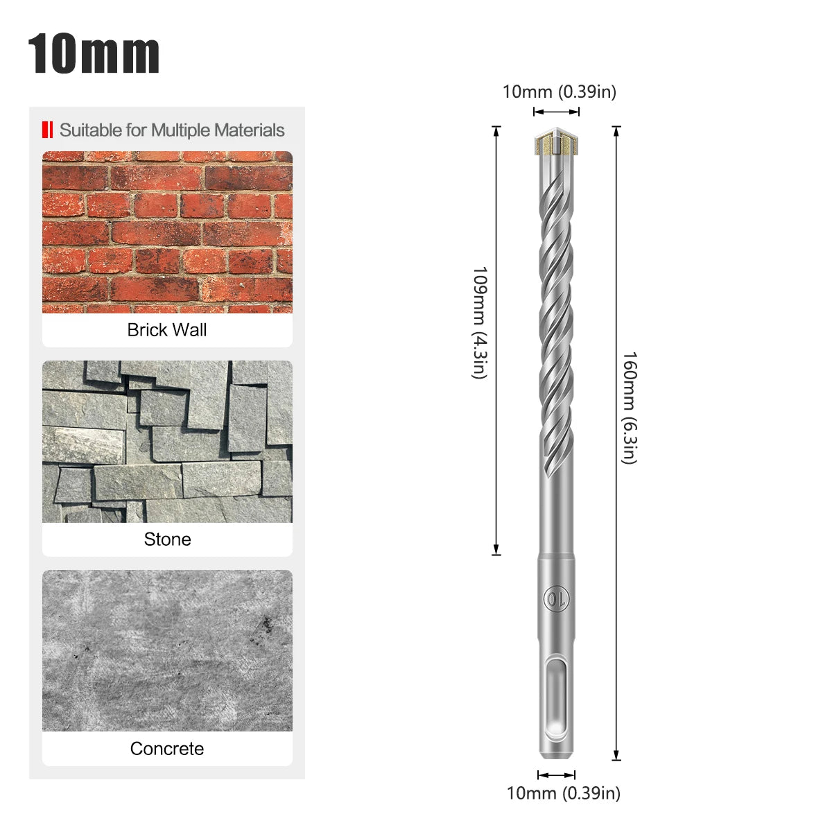 Drill Bits Tungsten Carbide Twist Bit Hole Opener For Concrete