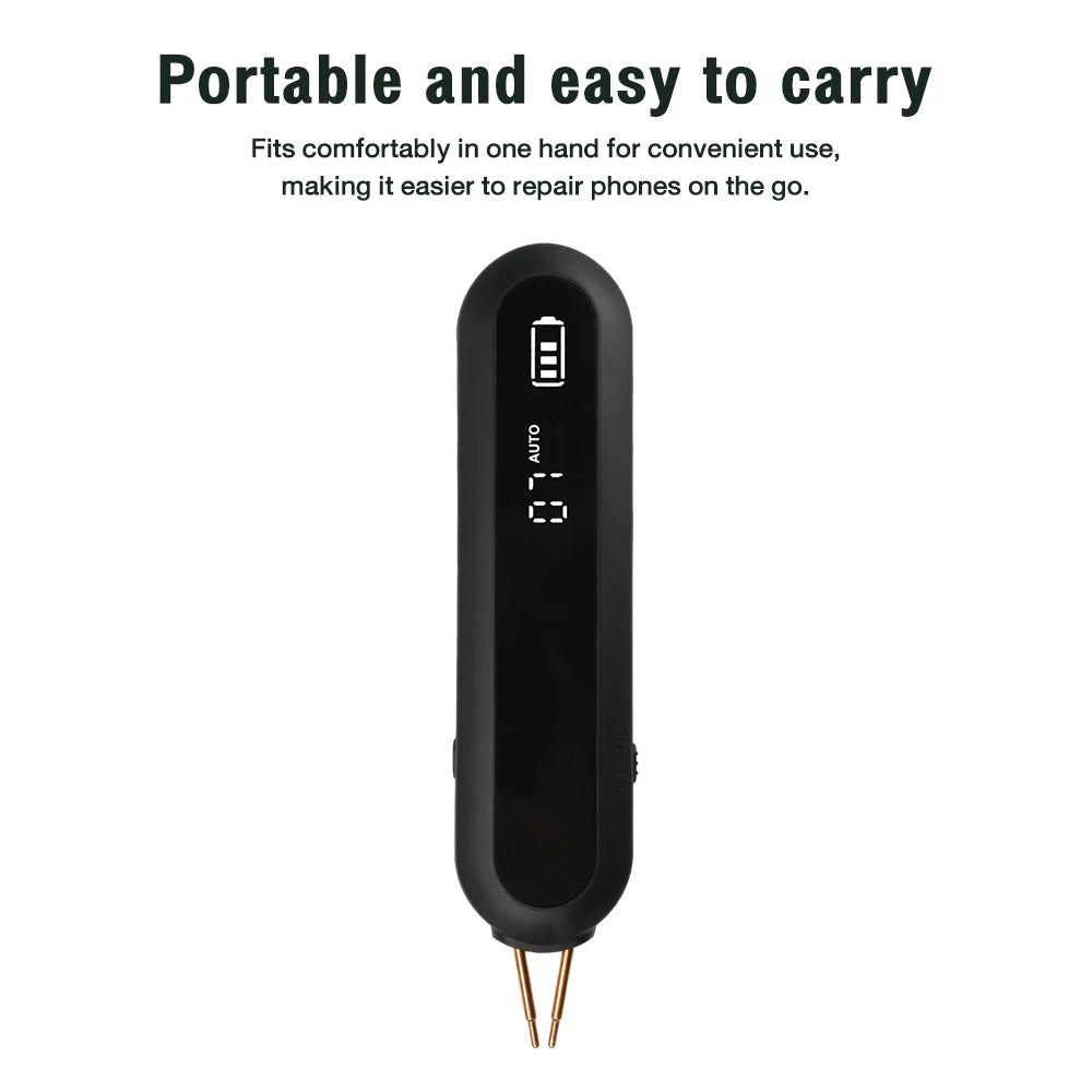 12 Gears Adjustable Handheld Spot Welder Mini Portable 9-Level LED
