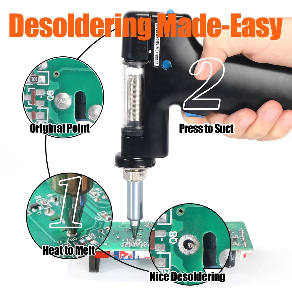948 Desoldering Station 90W Desoldering Electric Vacuum Solder Sucker